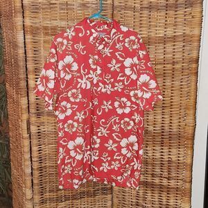 Waikiki Canoe Club Aloha Hawaiian Outrigger Shirt 2XL
